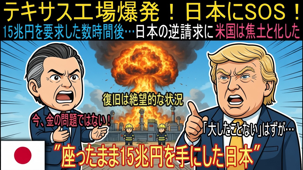 【海外の反応】横暴な米国に日本が「鉄槌」を下した。日本の強硬な対応に米国は完全屈服、全世界が震撼！｜海外感動ストーリー｜AI物語