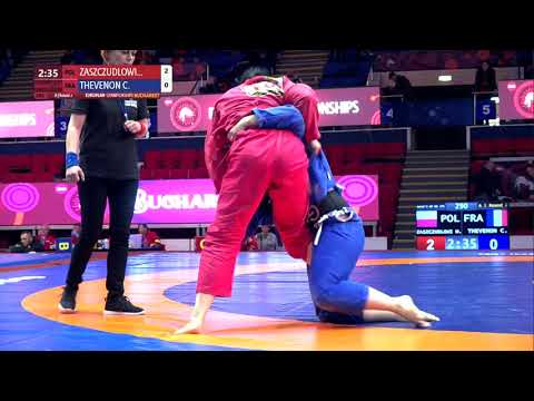 Round 2 Women's GP GI - +71 kg: M. ZASZCZUDLOWI (POL) v. C. THEVENON (FRA)