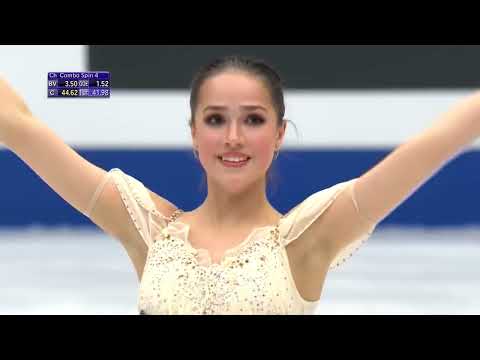Алина Загитова Alina Zagitova🇷🇺🥇Short Program 2019 figure skating world championships (nbc.4k)