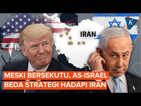 Meski Sekutu, AS-Israel Ternyata Beda Taktik untuk Runtuhkan Rezim Iran