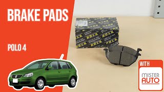 Youtube thumbnail of video "How to replace the front brake pads Polo mk4 🚗"