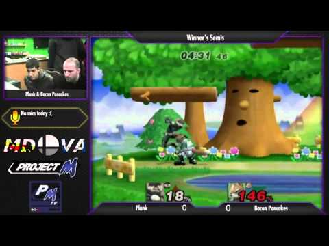 Project M @ Xanadu Jan. 14: Plank (Sheik, Donkey Kong) vs. Bacon Pancakes (Fox, Diddy Kong)