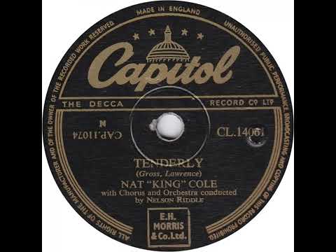 UK New Entry 1954 (26) Nat ''King'' Cole - Tenderly