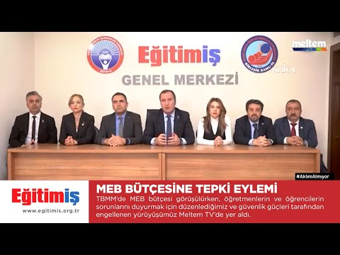 MEB Bütçesine Tepki Eylemi - Meltem TV | EĞİTİM İŞ