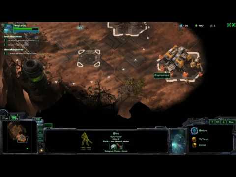 StarCraft II Dawn Of Conflict mission 1