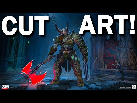 DOOM Eternal's CUT ART is AWESOME!