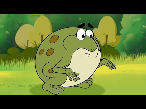 O Sapo e O Boi | Fabula e Musicas |  Desenho animado infantil com os Amiguinhos