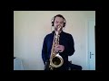 Dexter Gordon's solo on "Airegin", tenor sax: Davide Nari