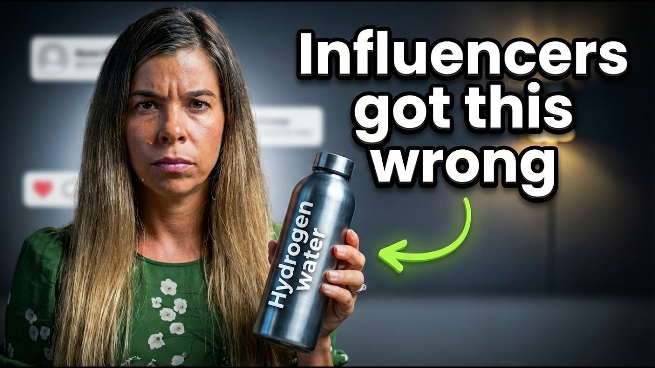 What the Evidence Shows About Hydrogen-Rich Water