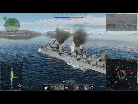 War Thunder; Guichen; A rather disappointing destroyer with poor damage; Naval Arcade
