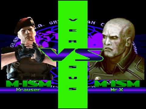 Jack Krauser vs. Mr. X - Resident Evil - M.U.G.E.N