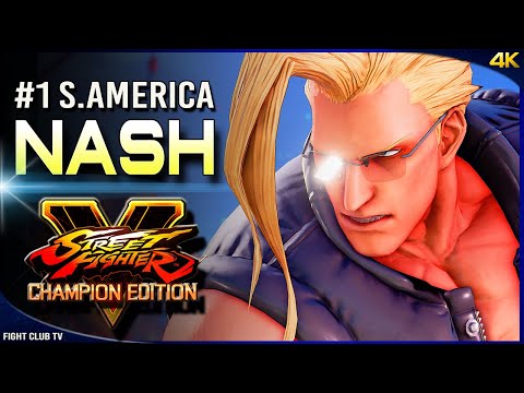 RonaldinhoBR (Nash) ➤ Street Fighter V Champion Edition • SFV CE [4K]