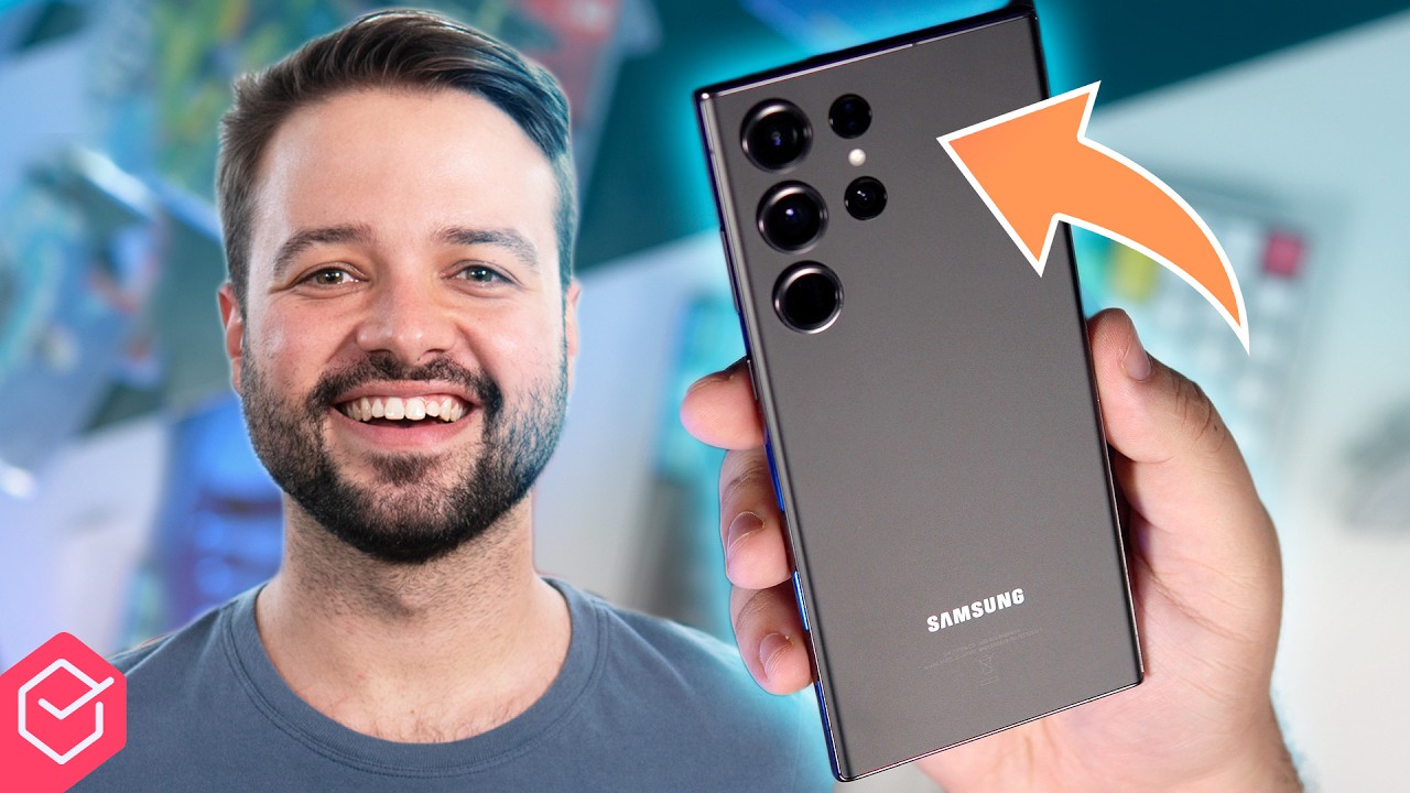 Miniatura da avaliação em vídeo de Smartphone Samsung Galaxy S23 Ultra 5G 512GB Tela 6.8" Creme Bege