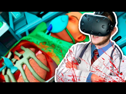 ХИРУРГ ОТ БОГА! | Часть 1 | Surgeon Simulator (HTC Vive)