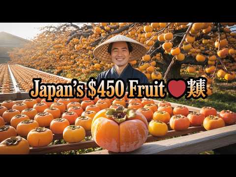 How Millions of Japanese Persimmons Are Processed – The World’s Most Expensive Persimmons