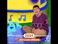 Blues Clues Throughout The Years 1996 2022