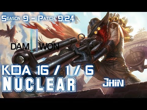 DWG Nuclear JHIN vs MISS FORTUNE ADC - Patch 9.24 KR Ranked
