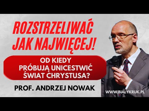 Christ as the Enemy: A Shocking Lecture by Professor Andrzej Nowak