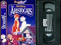 Opening To The Aristocats US VHS 1996