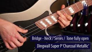 Video thumbnail for Dingwall Guitars Super P  Live Demo - BassFreaks.net by Bass Freaks SPRL
