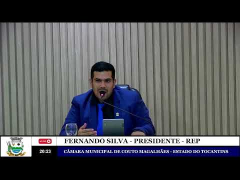 26ª Sessão Legislativa da 14ª Legislatura da Câmara Municipal de Couto Magalhães-TO - 2026