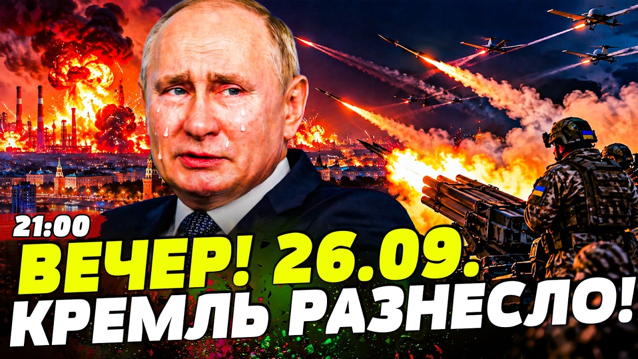 💥ПРЯМО СЕЙЧАС! АПОКАЛИПСИС В МОСКВЕ: В КРЕМЛЕ БЬЮТ ТРЕВОГУ! ВСУ УДАРИЛИ ПРЯМ