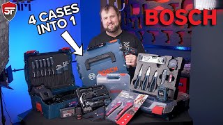 Can we fit FOUR Bosch toolkits inside one toolbox??