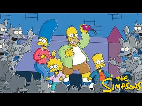 The Simpsons S06E04 Itchy & Scratchy Land | Season 6 Episode 4 | TV Series Episode Review