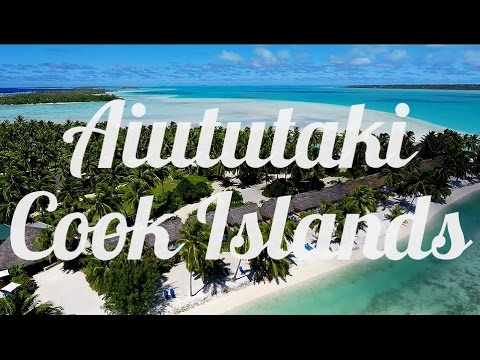 Aitutaki, Cook Islands, Aerial Drone Video
