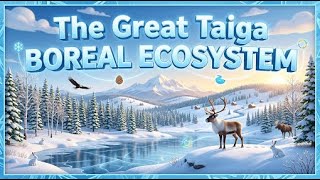 What is the Taiga Ecosystem 🌲 Boreal Forest & Carbon Sink Explained!