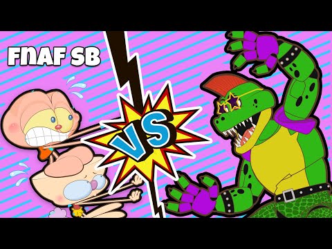 Mongo e Drongo em FNAF Security Breach - Parte 7 - Fugindo da Roxy e do Montgomery Gator