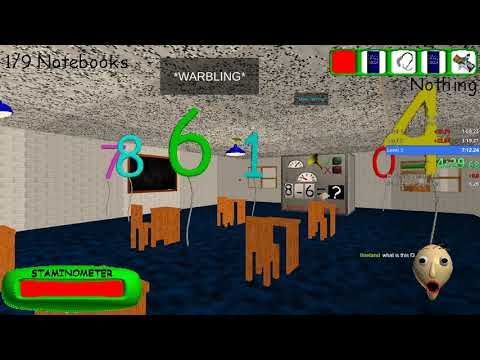 Baldi's Basics + Any% in 6:42 (PB)