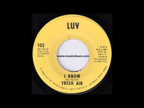 Fresh Air - I Know [Luv] '1970 Garage Rock 45 Video