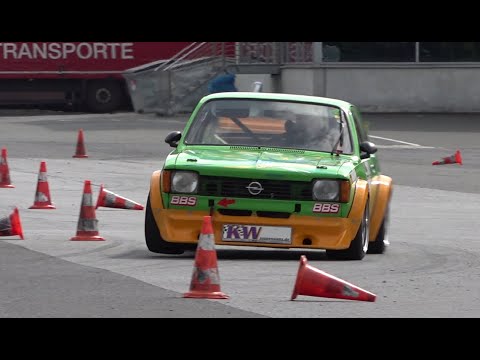 Autoslalom Werl /Sassmanshausen 2021//Opel KadettC//VW Golf GTI