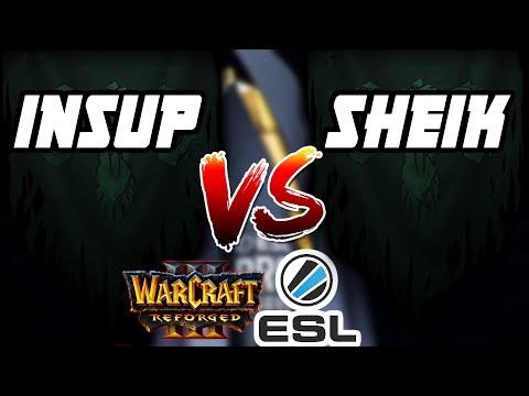 WARCRAFT 3 REFORGED: iNSUPERABLE (Mortos-Vivos) vs. Sheik (Mortos-Vivos) | ESL Open Cup NA #63 J3
