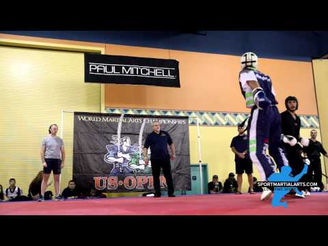 Jack Felton vs Chance Turner - Mens Team Sparring - US Open 2014