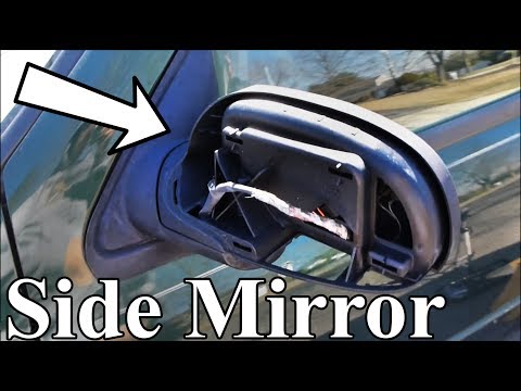Part of a video titled How to Replace a Side Mirror - YouTube