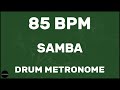 Samba | Drum Metronome Loop | 85 BPM