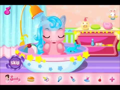 My Baby Pony Care Game Episode-Fun Kids Games-Pet Caring Games