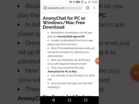 AnonyChat for PC, Windows,10,7,8.1,8,&Laptop