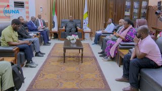 والي البحر الأحمر يبحث مع الاتحاد الإفريقي تداعيات الحرب وتحديات النزوح