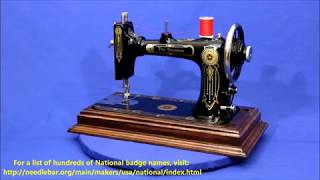Antique Sewing Machines The National A2