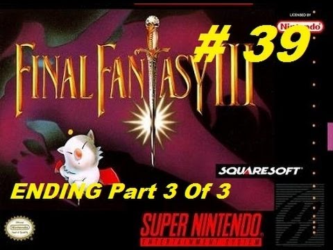 Lets Play Final Fantasy III Walkthrough Part 39 ENDING Part 3 Of 3