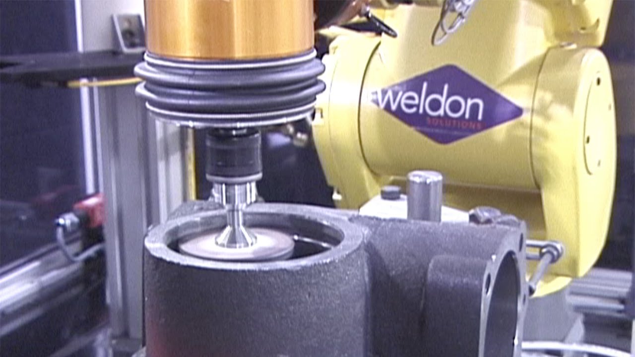 Cast Housing Robotic Deburring Cell