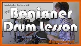 ★ Snare Drum Patterns (Part 2) ★ Beginner Drum Lesson | Learn How To Play Drums