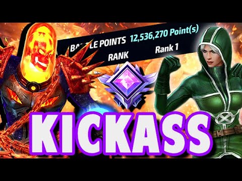 RANK 1 VIBRANIUM THANKS TO PUNISHER & ROGUE - Marvel Future Fight