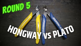 Flush-Cutter Face Off! Round 5: Hongway Vs Plato - Flush-Cut Pliers Showdown & Tool Review Continues