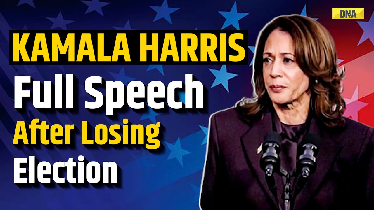 Kamala Harris' Full Speech After Losing To Donald Trump | US Election Results 2024