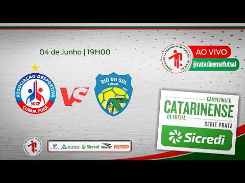 JOGO COMPLETO: CUNHA PORÃ x RIO DO SUL | CATARINENSE SÉRIE PRATA 2026 | 9ª RODADA