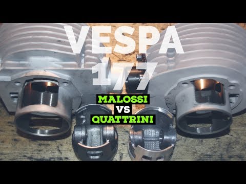 vespa MALOSSI 177 & QUATTRINI M1X 172 compared | FMP-Solid PASSion |